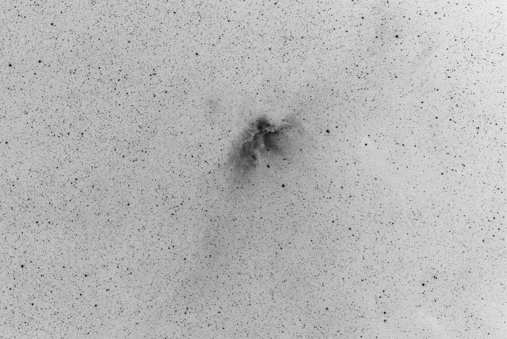 NGC7380 Ha 400 mm 22.08.2023 - Essai
